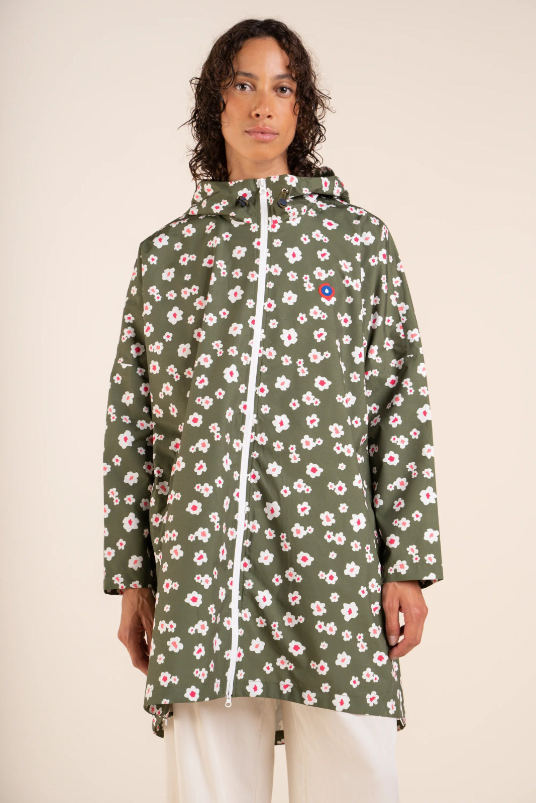 Cape De Pluie Heless Pour Poupée 35-45cm - Motif Voile Et Amis, Imperméable Et Facile à Enfiler