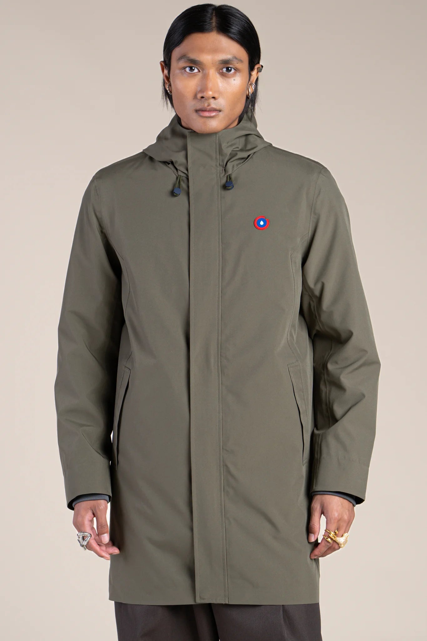 Parka imperméable beaubourg droite 