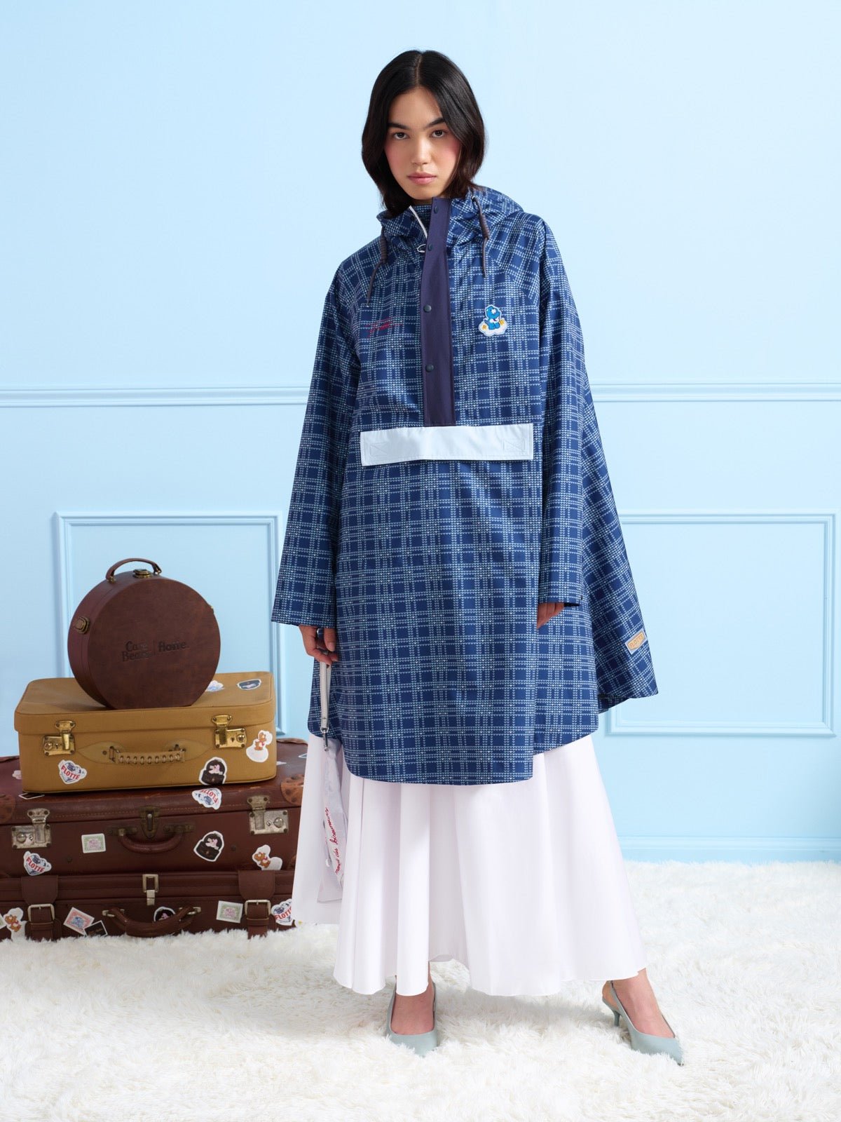 Flotte bisounours care bears Gabriel Poncho imperméable 