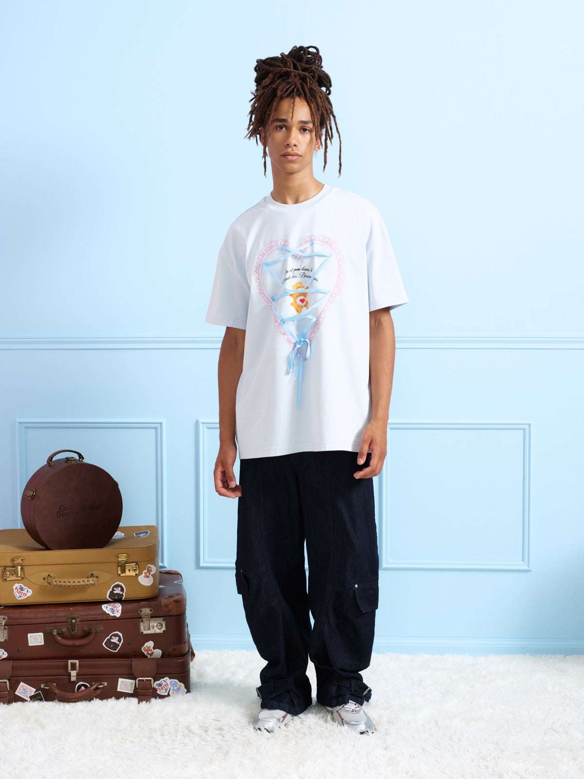 Flotte x Bisounours Care Bears T-shirt Candie 100% Coton 
