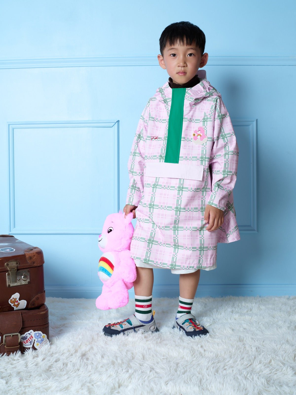 Flotte Care Bears Waterproof Poncho for Kids - Care Bears Collection 
