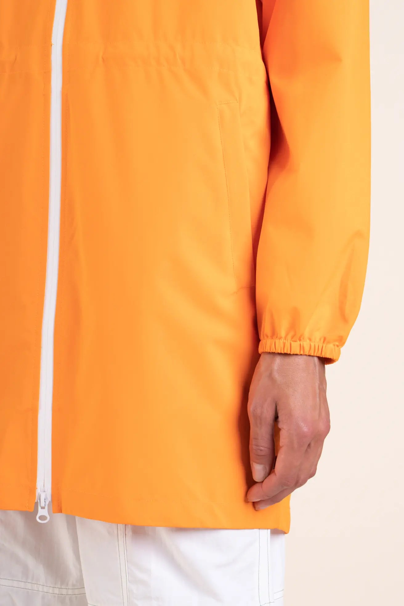 Amelot Couleur - Imperméable long - Flotte #couleur_orange