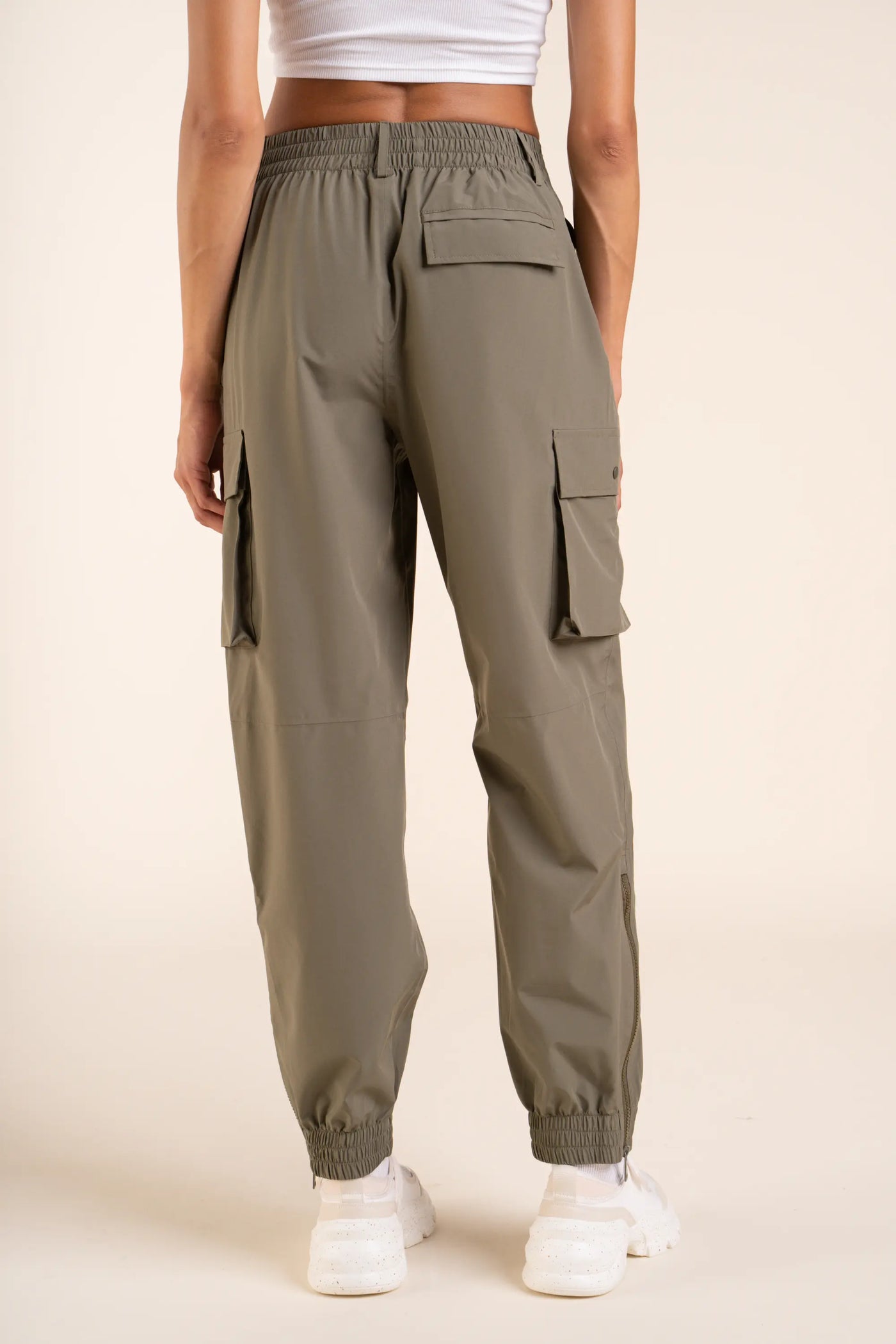 Pantalon imperméable Gambetta cargo multipoches #couleur_kaki
