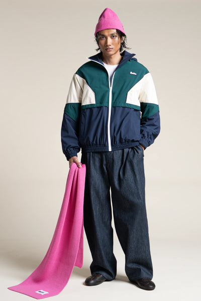 SAINT MARTIN veste imperméable #couleur_sapin-indigo