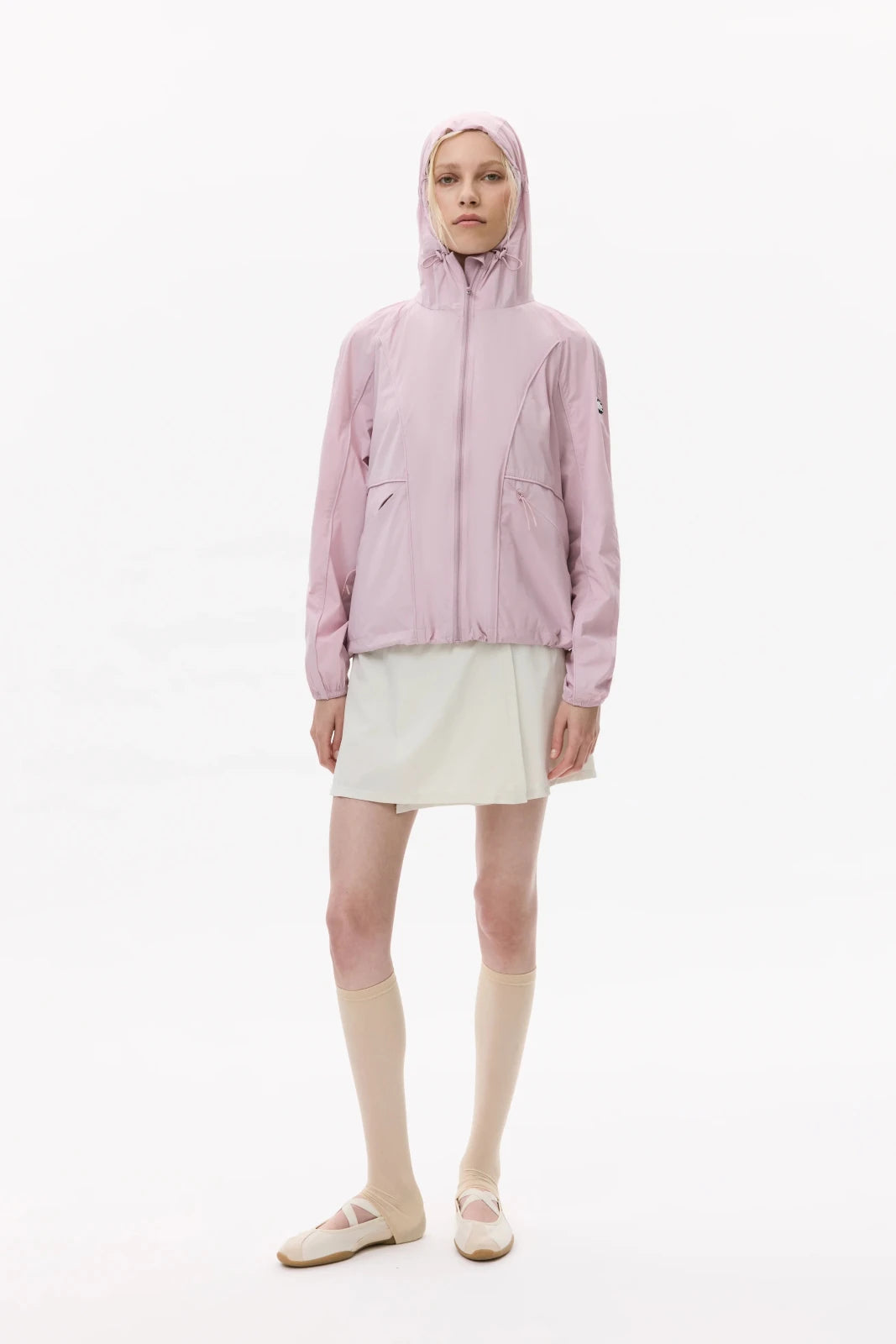 Sablons - Veste Anti-UV ultra-léger - Flotte couleur marshmallow 