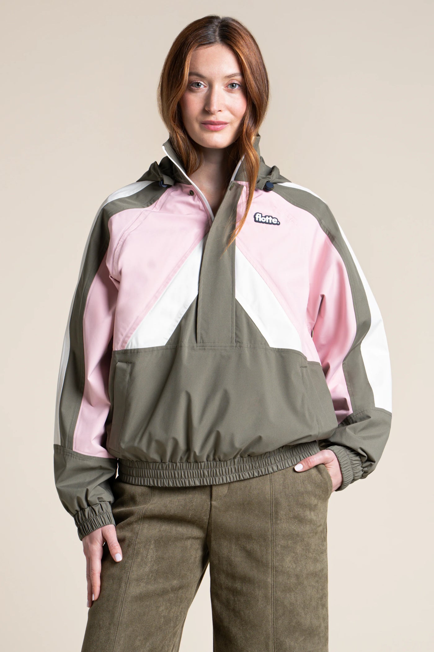 Abbesses - Veste sport tricolore - Flotte 