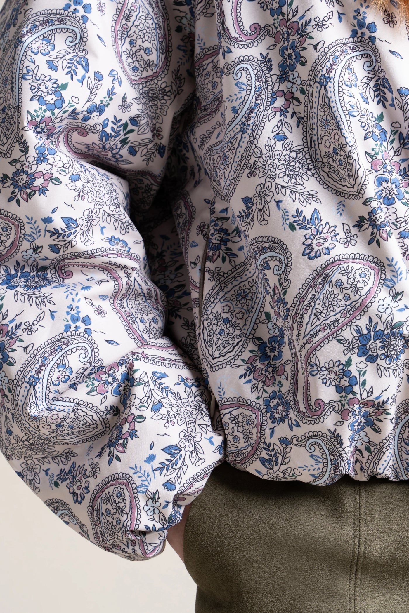 Alesia - Veste Bomber - Flotte #couleur_cachemire