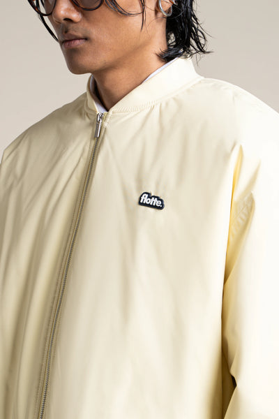 Alésia- Veste Bomber - Flotte #couleur_butter
