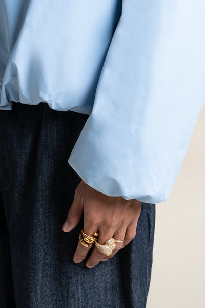 Alésia- Veste Bomber - Flotte #couleur_ciel