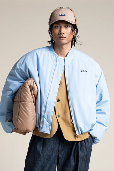 Alésia- Veste Bomber - Flotte #couleur_ciel