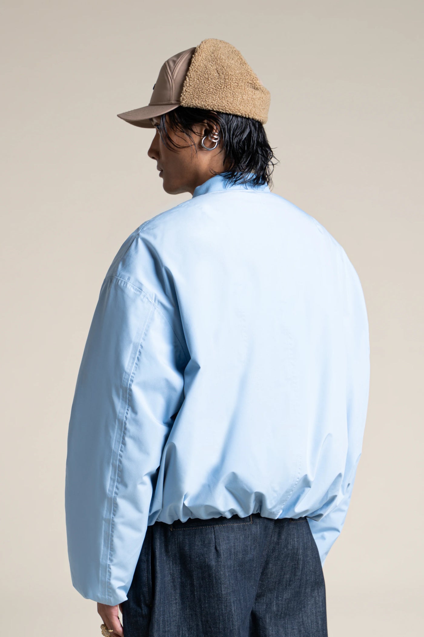 Alésia- Veste Bomber - Flotte #couleur_ciel