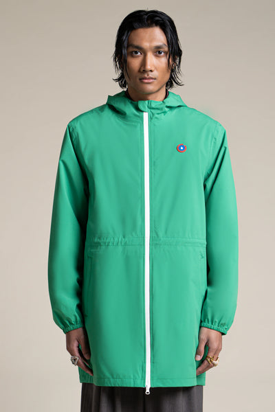 Amelot Couleur - Imperméable long - Flotte #couleur_cactus