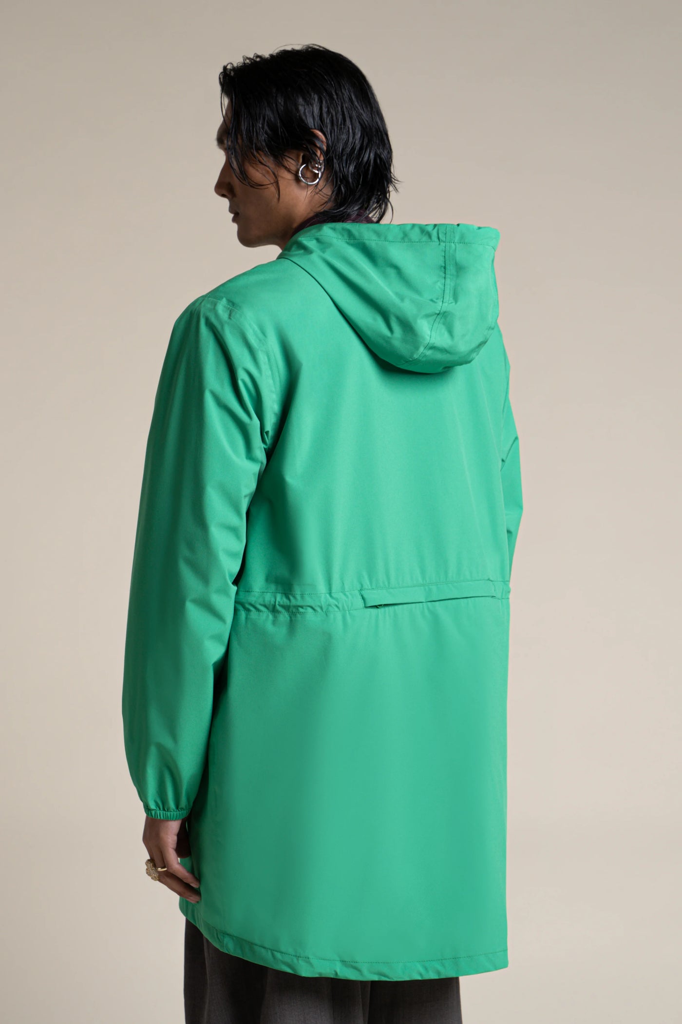 Amelot Couleur - Imperméable long - Flotte #couleur_cactus