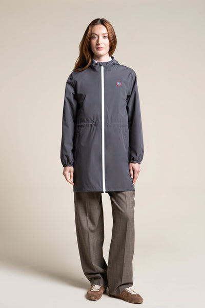Amelot Classique - Imperméable long - Flotte #couleur_anthracite