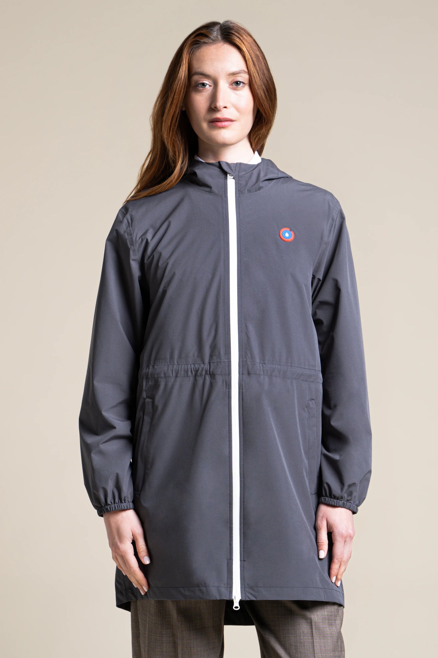 Amelot Classique - Imperméable long - Flotte #couleur_anthracite