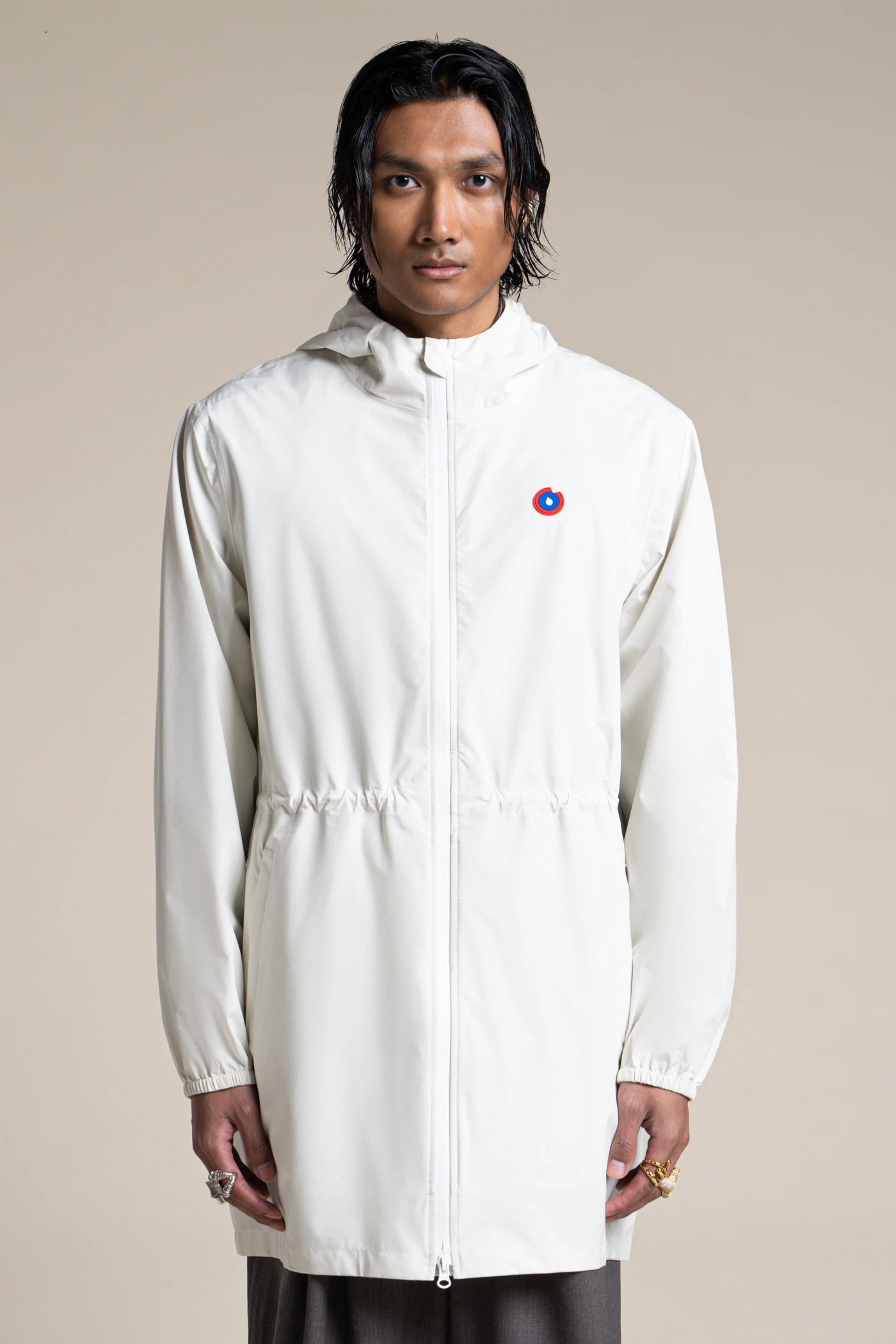 Amelot Classique - Imperméable long - Flotte #couleur_coquille