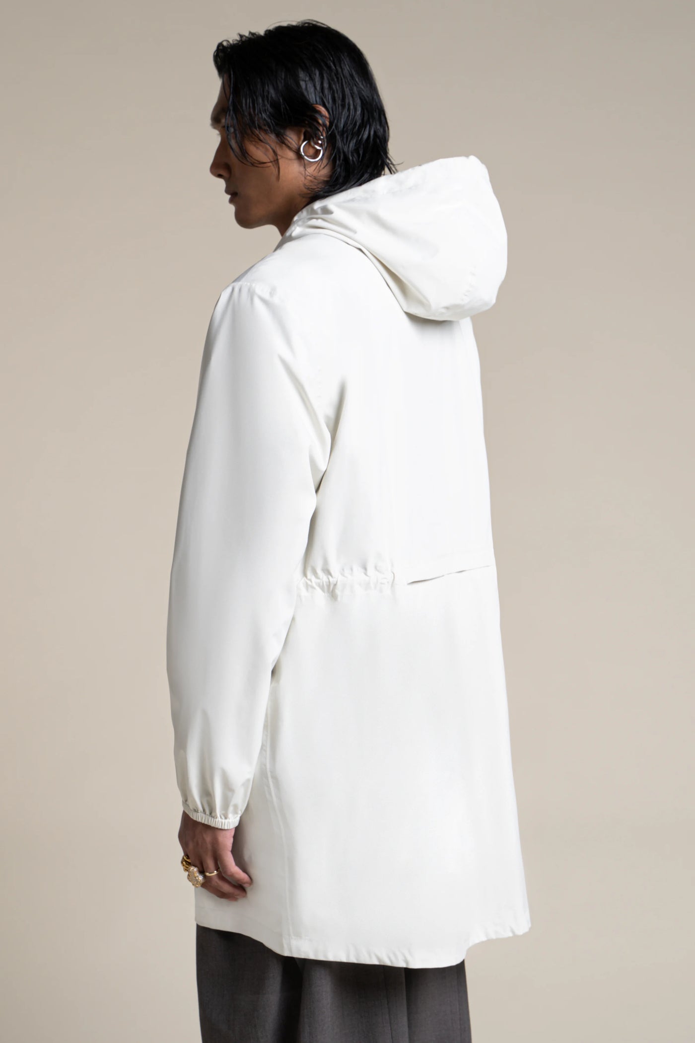 Amelot Classique - Imperméable long - Flotte #couleur_coquille