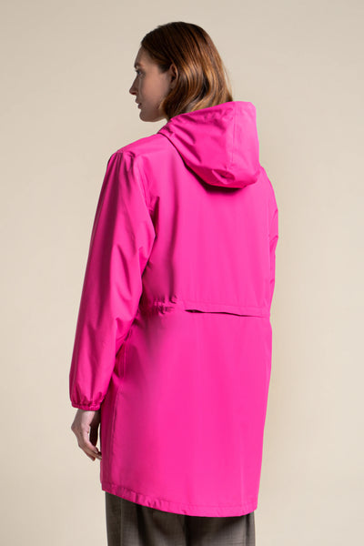 Amelot Couleur - Imperméable long - Flotte couleur fuschia #couleur_fuschia