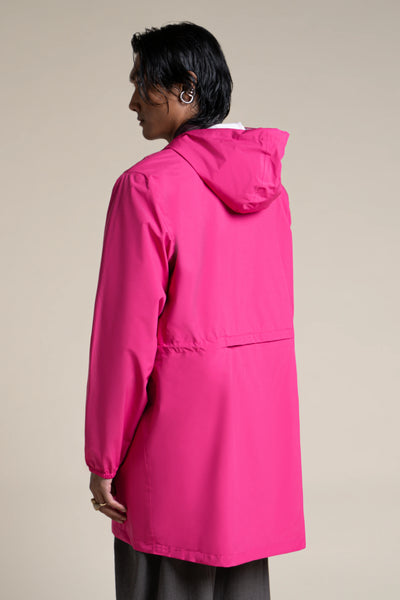 Amelot Couleur - Imperméable long - Flotte #couleur_fuschia