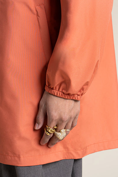 Amelot Couleur - Imperméable long - Flotte #couleur_ginger