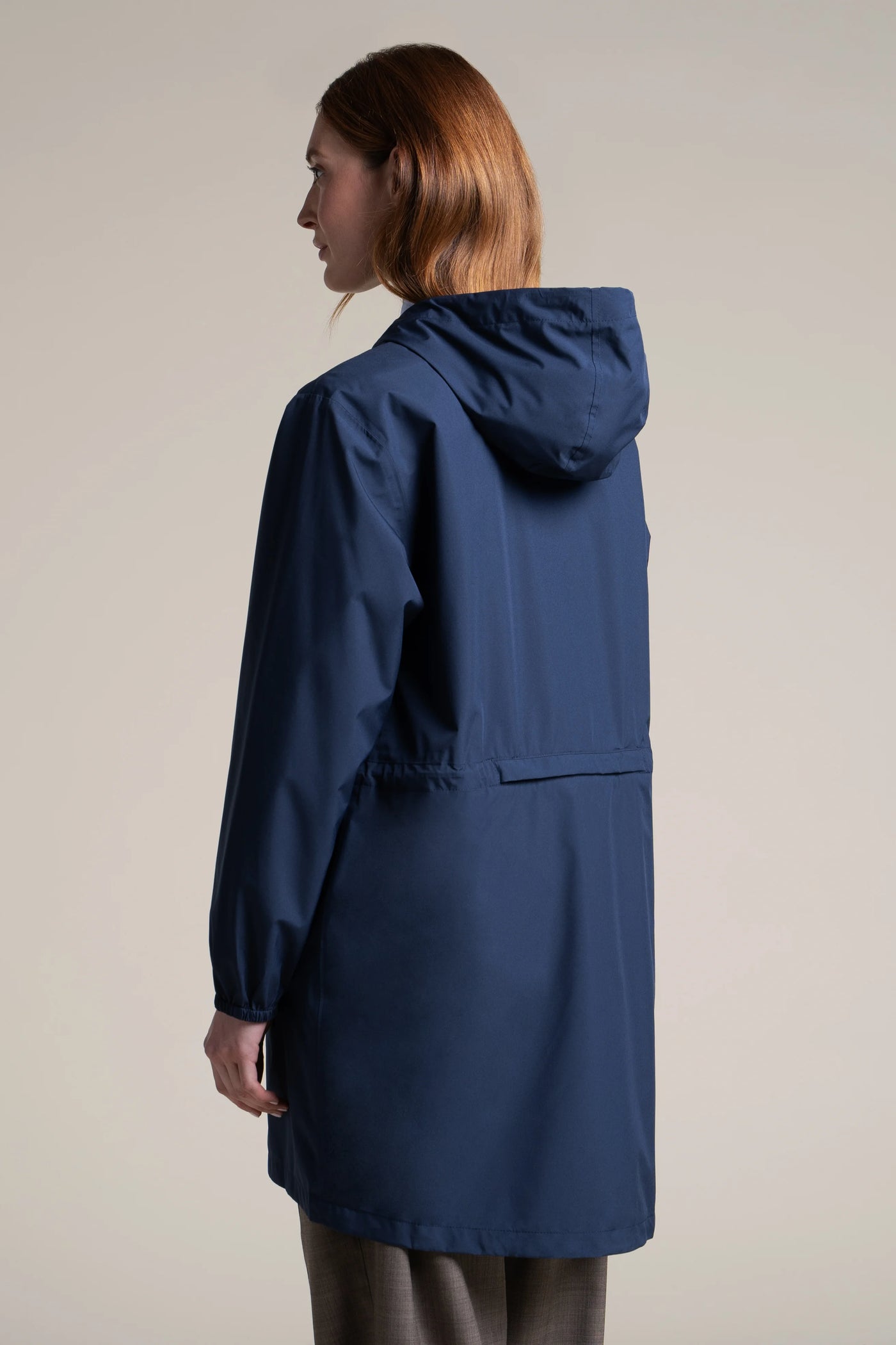 Amelot Classique - Imperméable long - Flotte #couleur_indigo