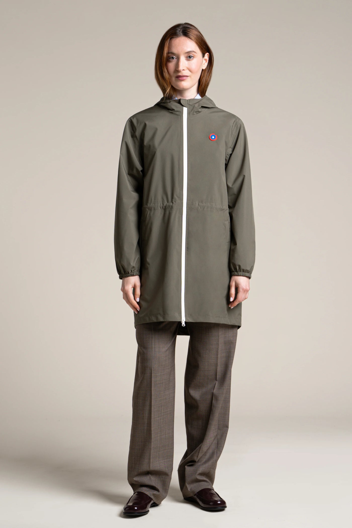 Amelot Classique - Imperméable long - Flotte #couleur_kaki