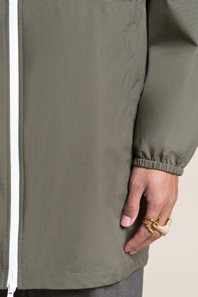 Amelot Classique - Imperméable long - Flotte #couleur_kaki