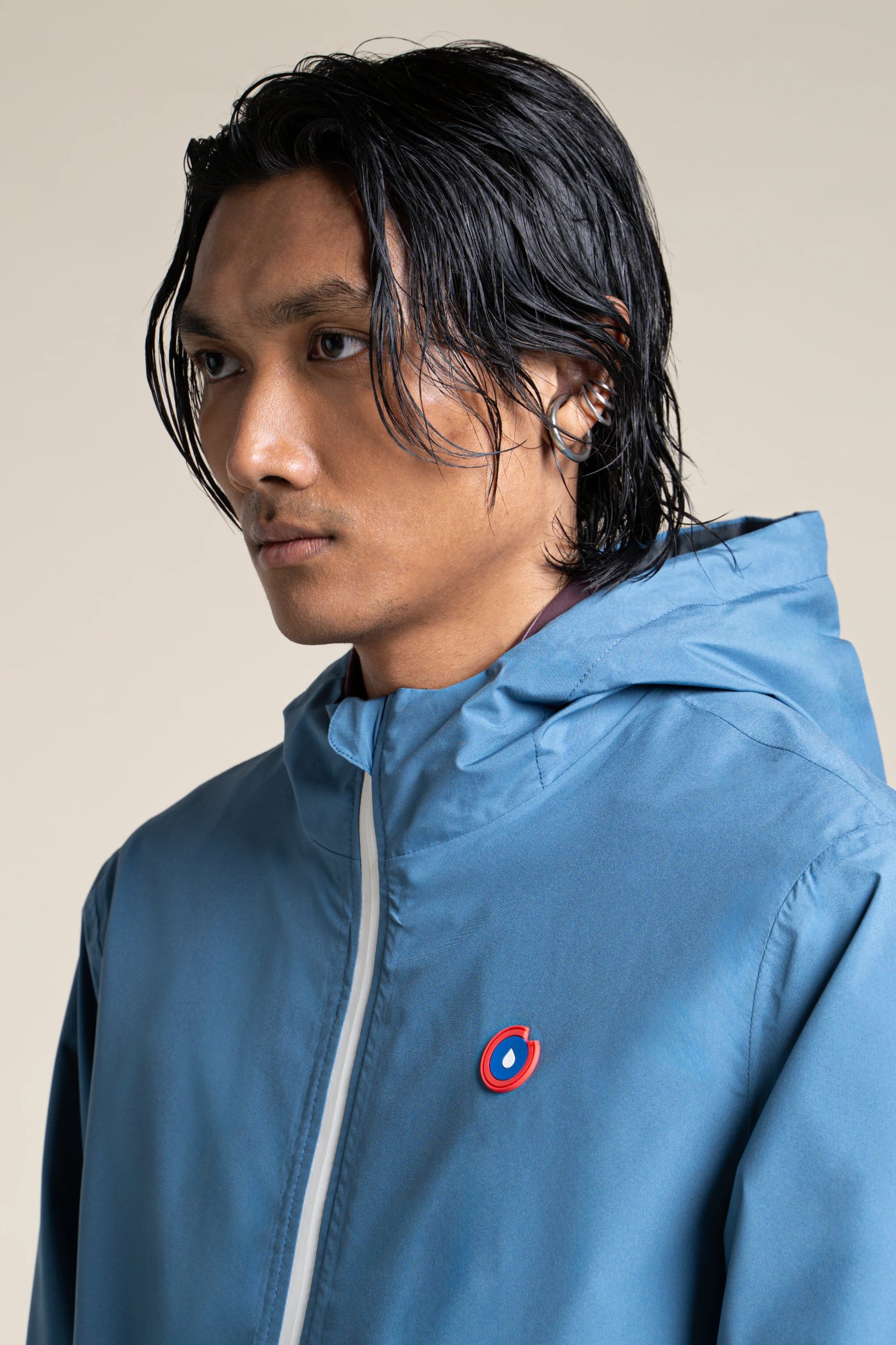 Amelot Classique - Imperméable long - Flotte #couleur_orage