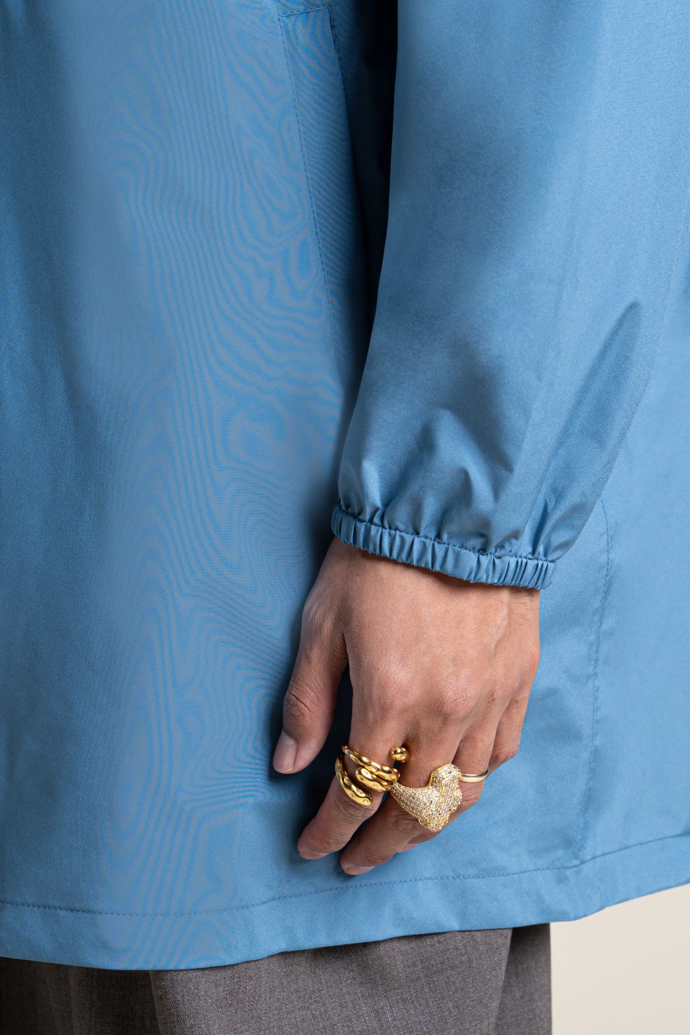 Amelot Classique - Imperméable long - Flotte #couleur_orage