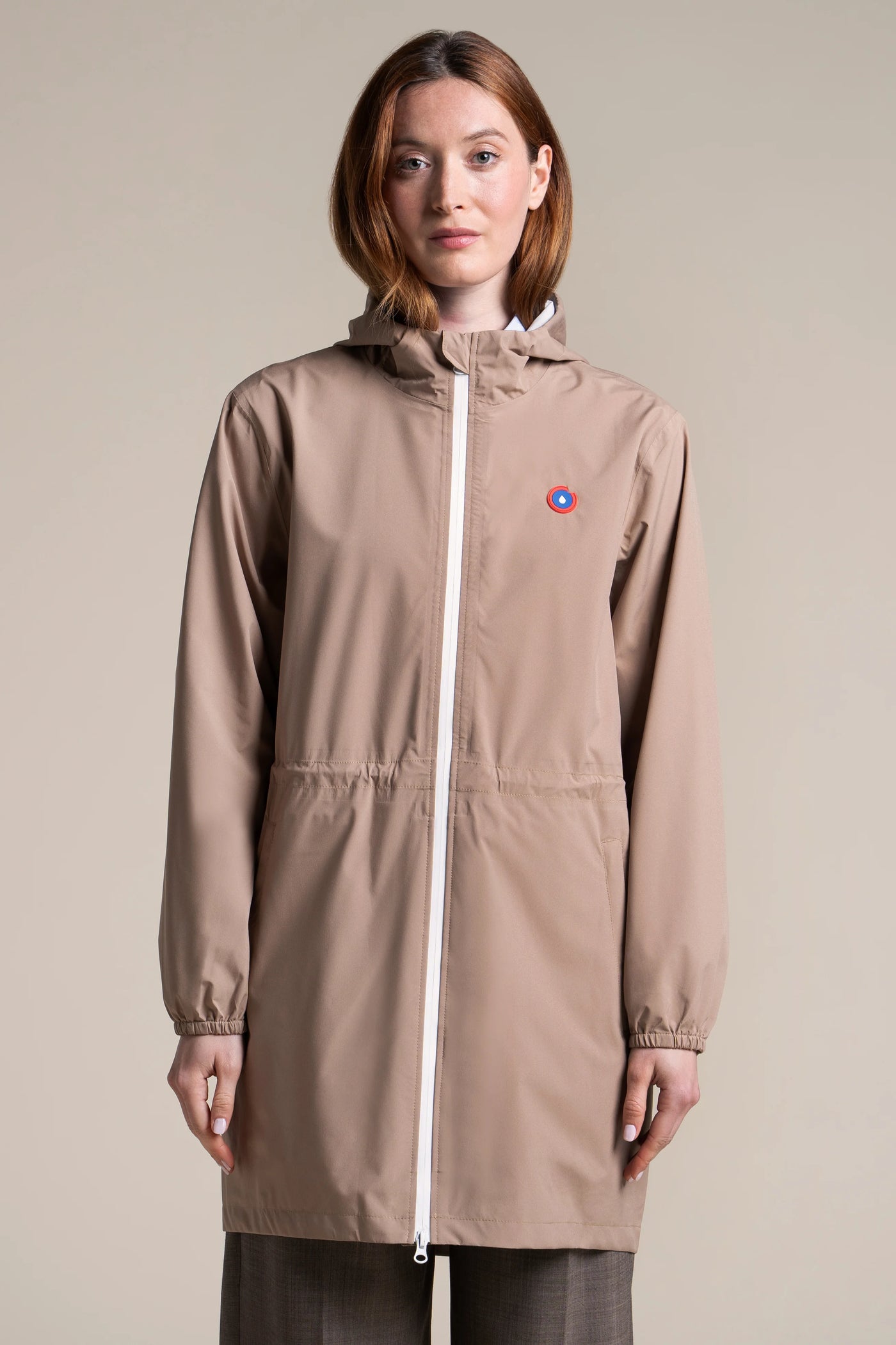 Amelot Classique - Imperméable long - Flotte #couleur_sahara