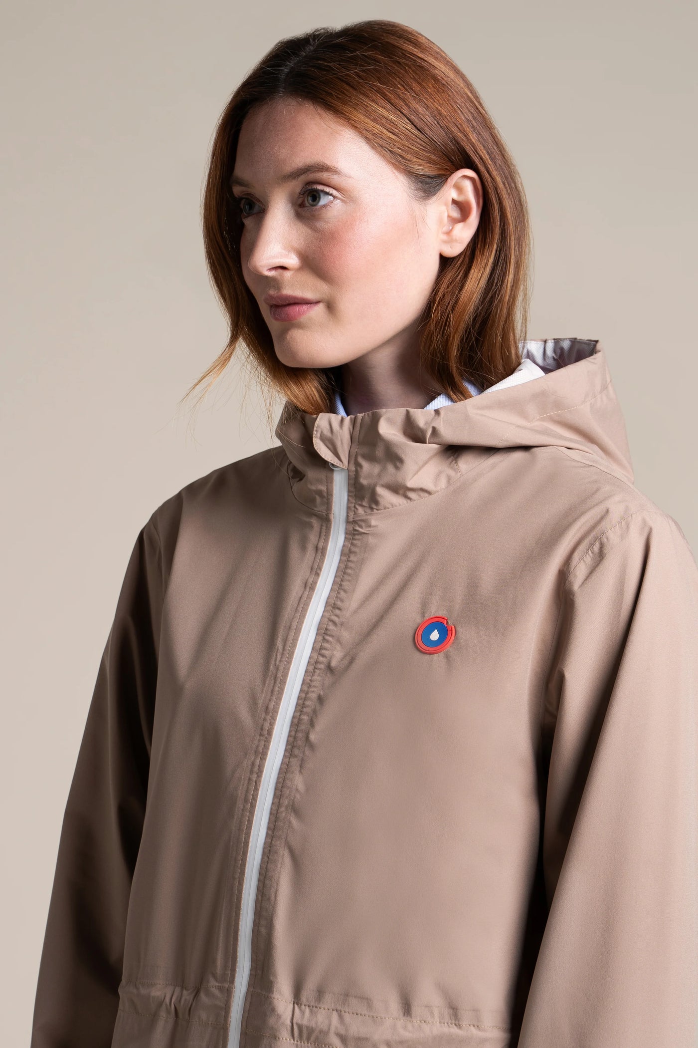 Amelot Classique - Imperméable long - Flotte #couleur_sahara