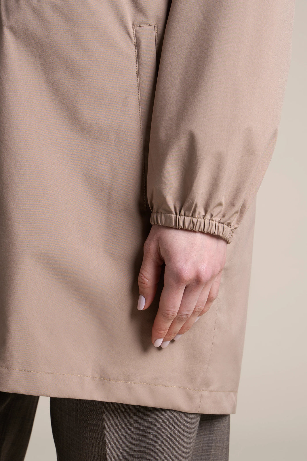 Amelot Classique - Imperméable long - Flotte #couleur_sahara