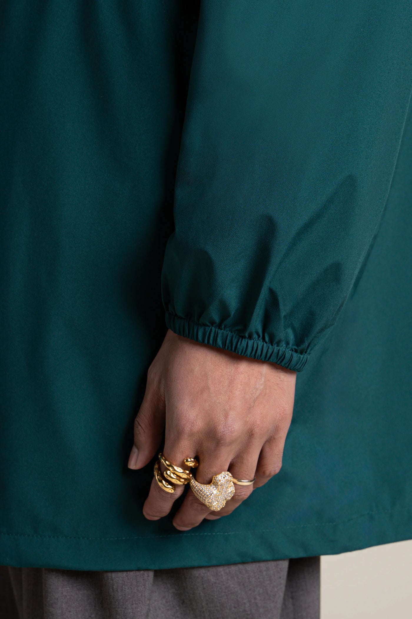 Amelot Classique - Imperméable long - Flotte #couleur_sapin