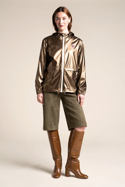 Anorak Imperméable Coupe-vent couleur gold doré #couleur_gold
