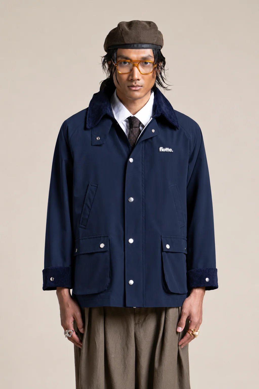 Archives - Imperméable inspiré des vestes de chasse - Flotte couleur indigo 