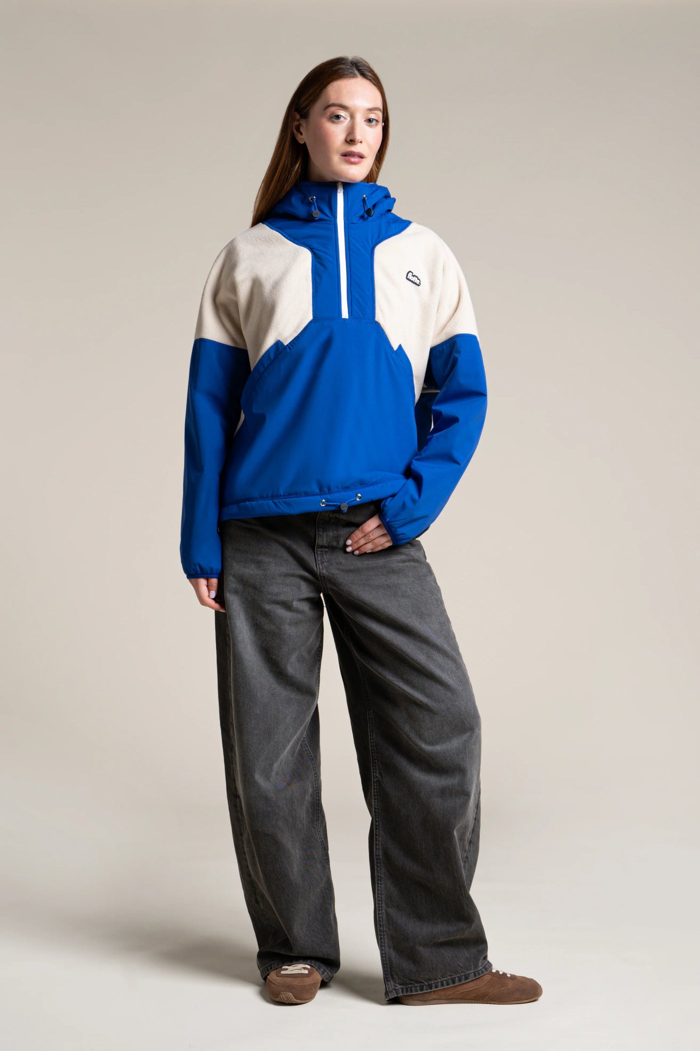 Bel Air - Hoodie Polaire - Flotte #couleur_bleu-roi-coquille