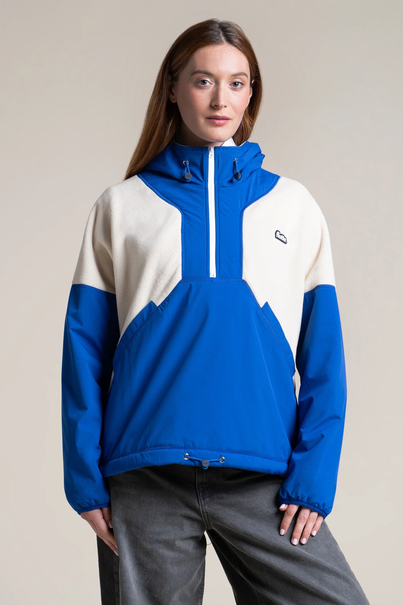 Bel Air - Hoodie Polaire - Flotte #couleur_bleu-roi-coquille