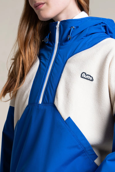 Bel Air - Hoodie Polaire - Flotte #couleur_bleu-roi-coquille