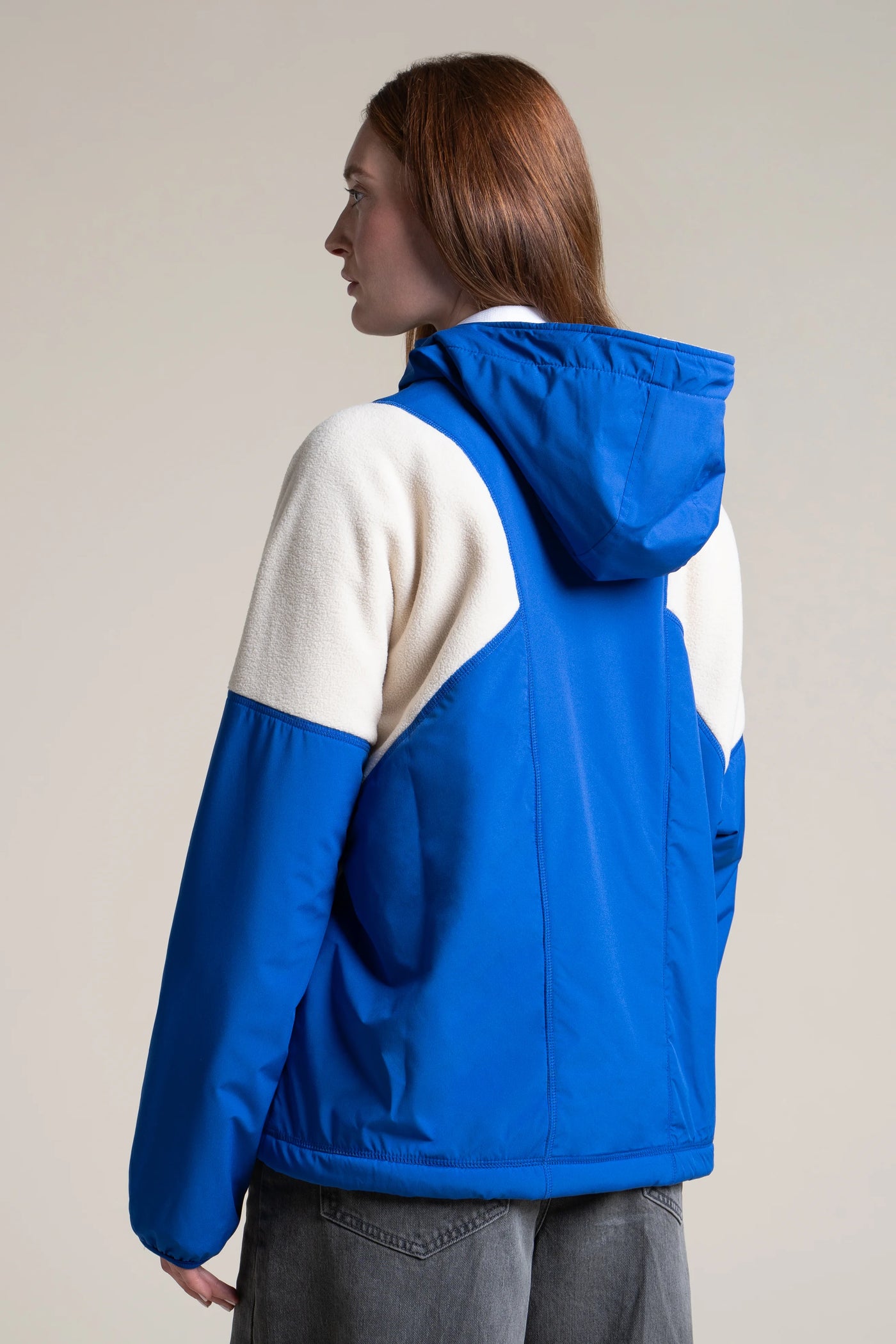 Bel Air - Hoodie Polaire - Flotte #couleur_bleu-roi-coquille
