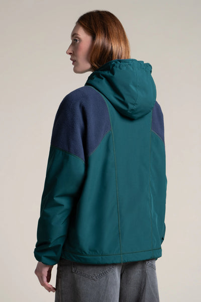 Bel Air - Hoodie Polaire - Flotte #couleur_sapin-indigo