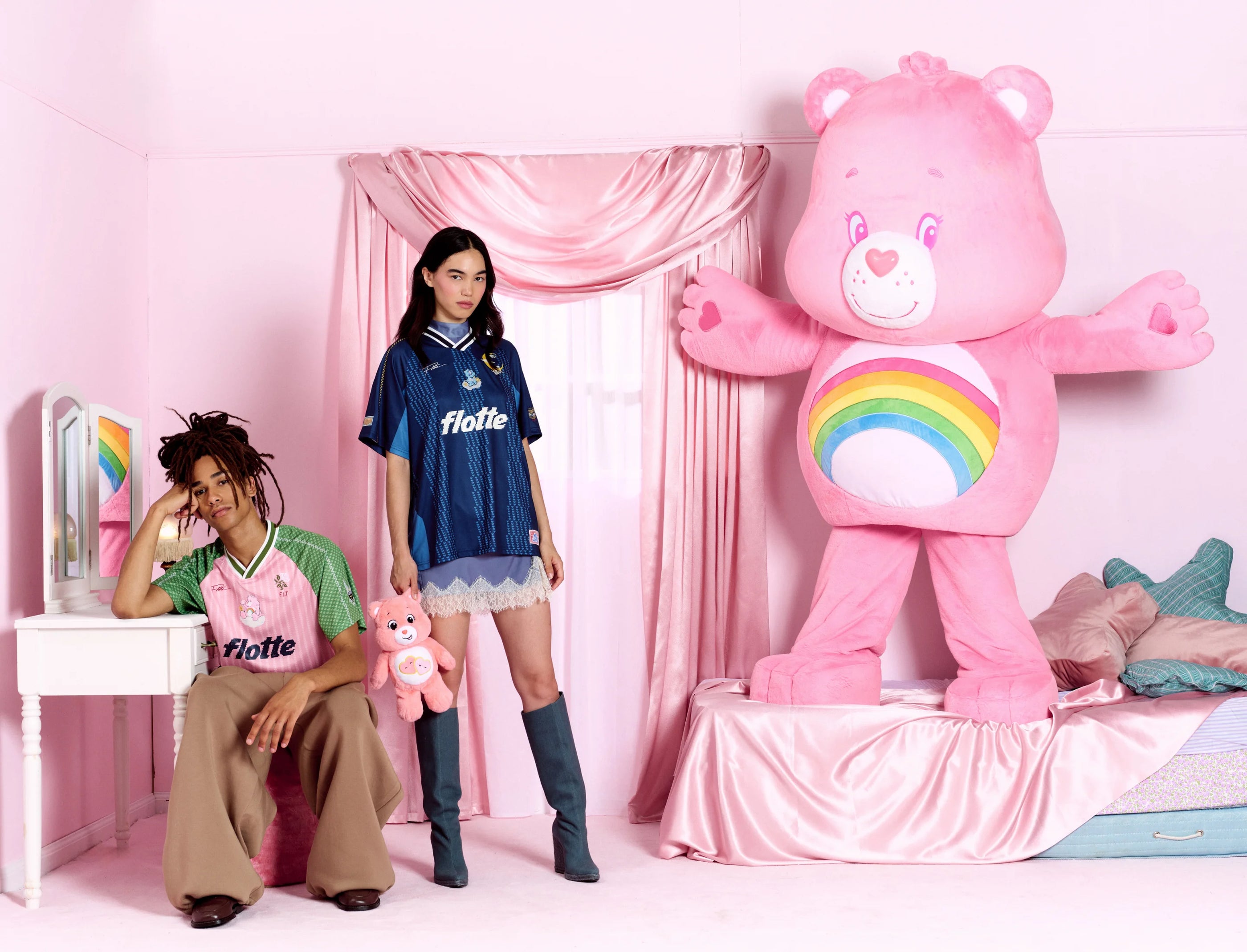 collection capsule flotte x bisounours carebears