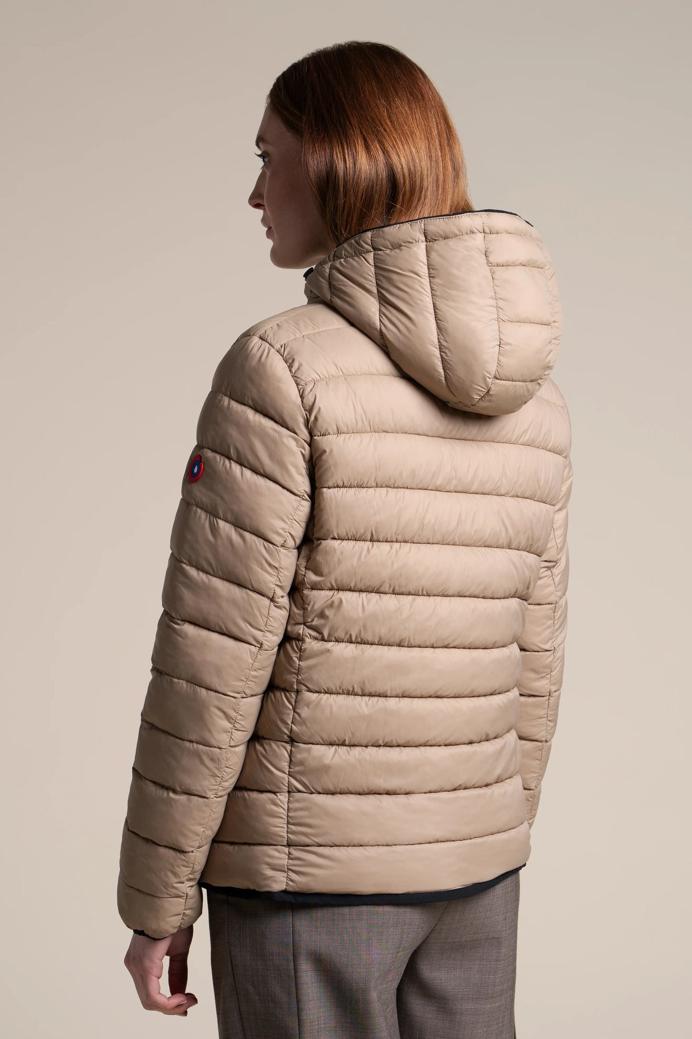 Charonne - Doudoune Réversible - Flotte #couleur_ombre-sahara