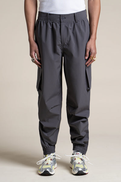 Pantalon imperméable Gambetta cargo multipoches #couleur_anthracite