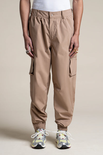 Pantalon imperméable Gambetta cargo multipoches #couleur_sahara