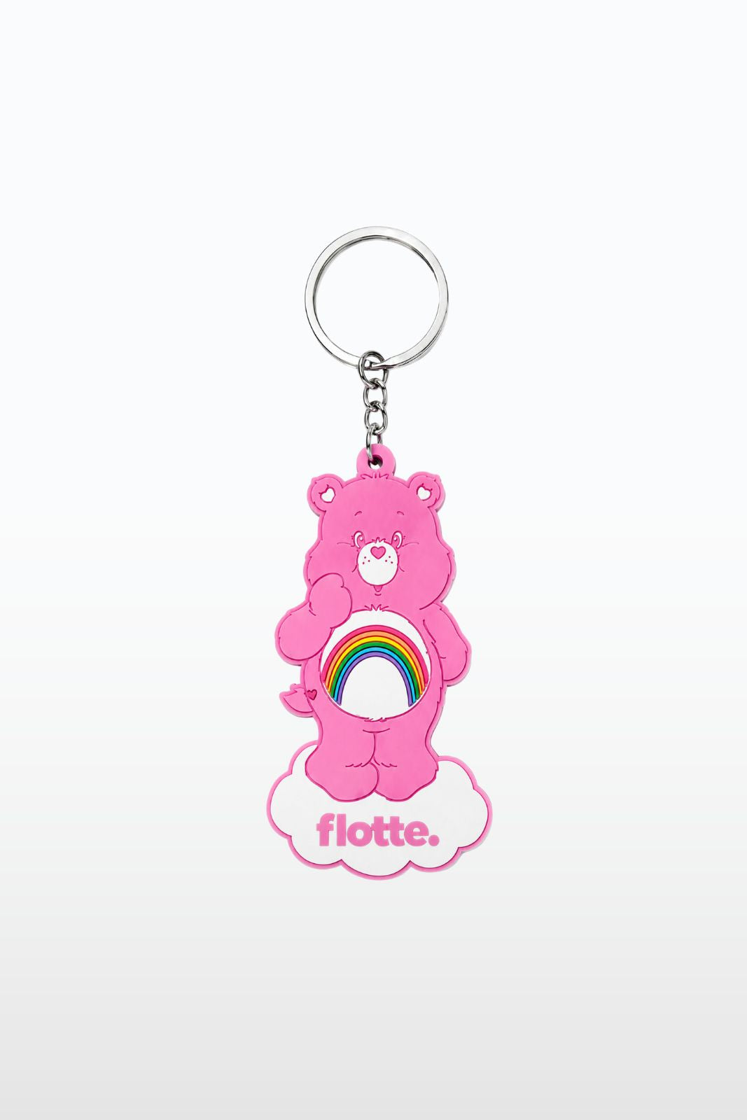 porte-clé collaboration flotte x bisounours carebears 