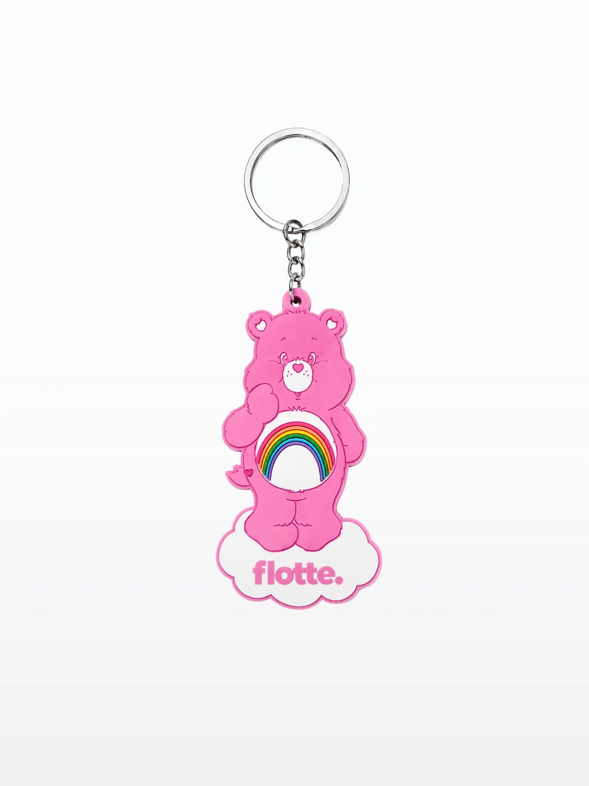 porte-clé collaboration flotte x bisounours collection capsule carebears 