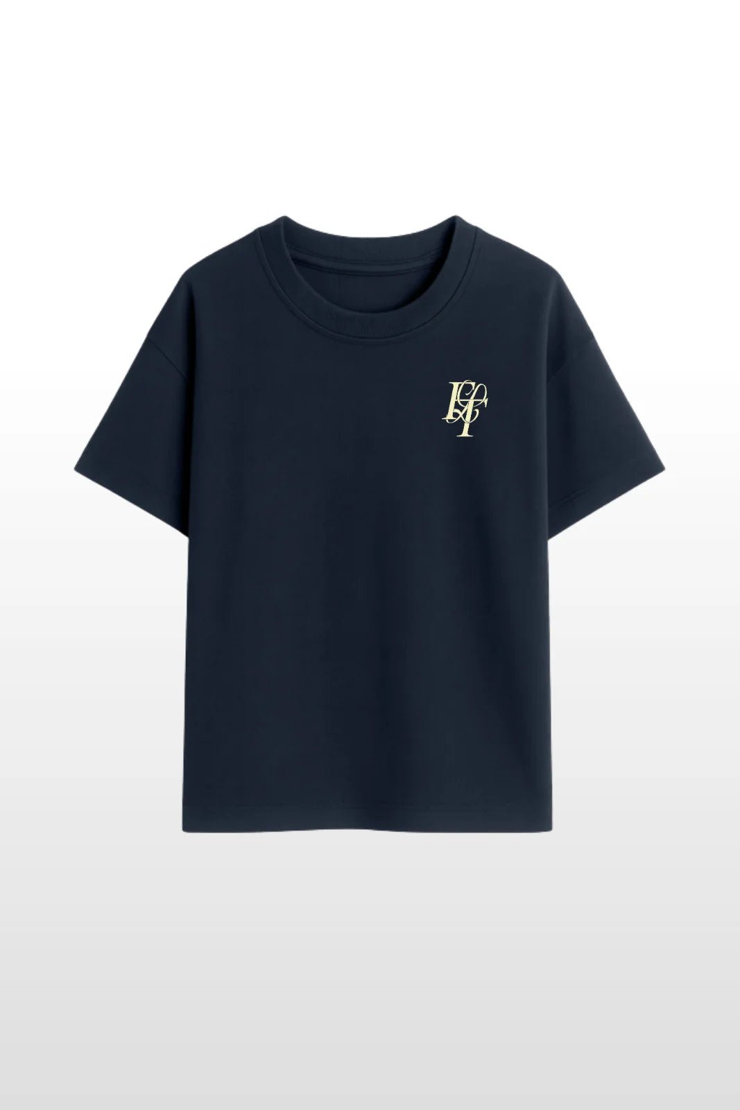 T-shirt en coton Paradis - flt flotte social club - couleur indigo 