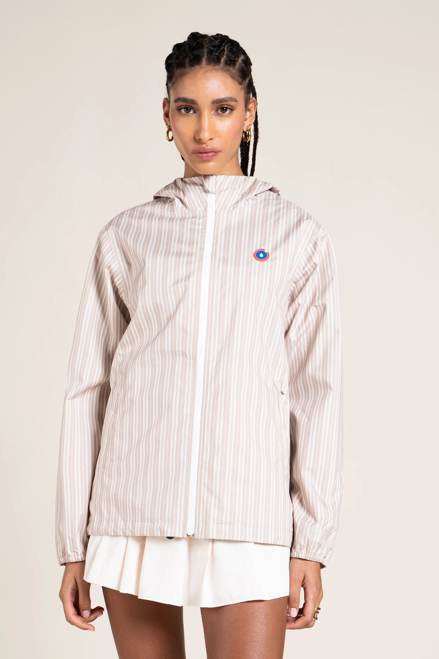 Amelot Imprimé - Imperméable Long - Flotte 