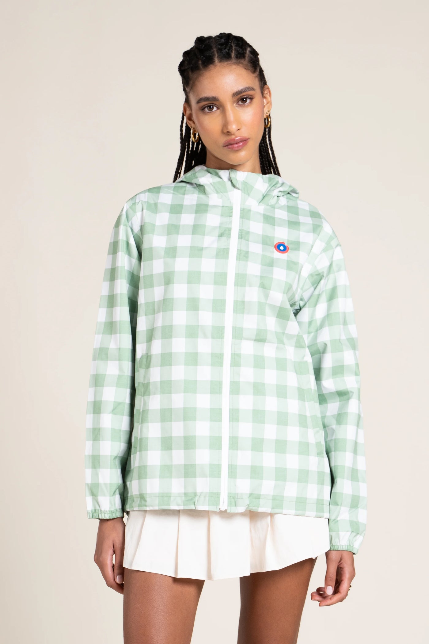 Amelot Print - Long Raincoat - Flotte 