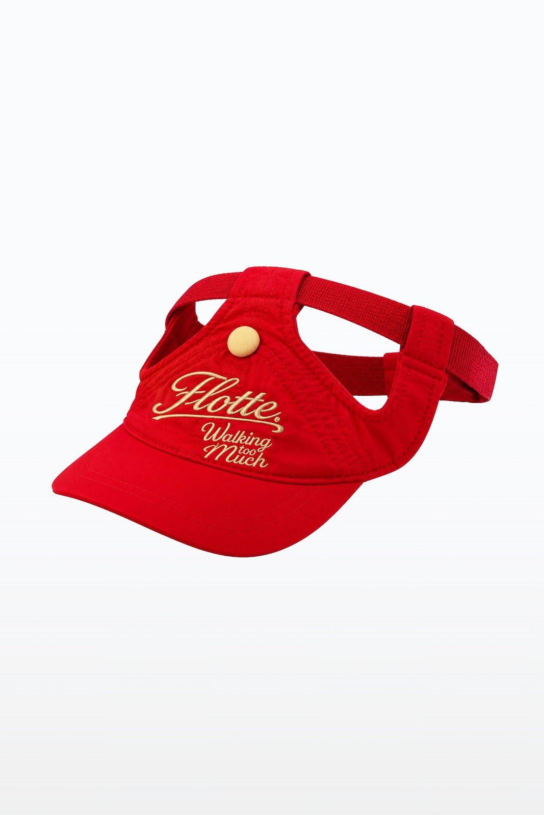Lebel - casquette pour chien imperméable et ajustable - couleur rouge 
